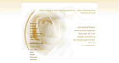 Desktop Screenshot of gesundheitspraxis-ja.de